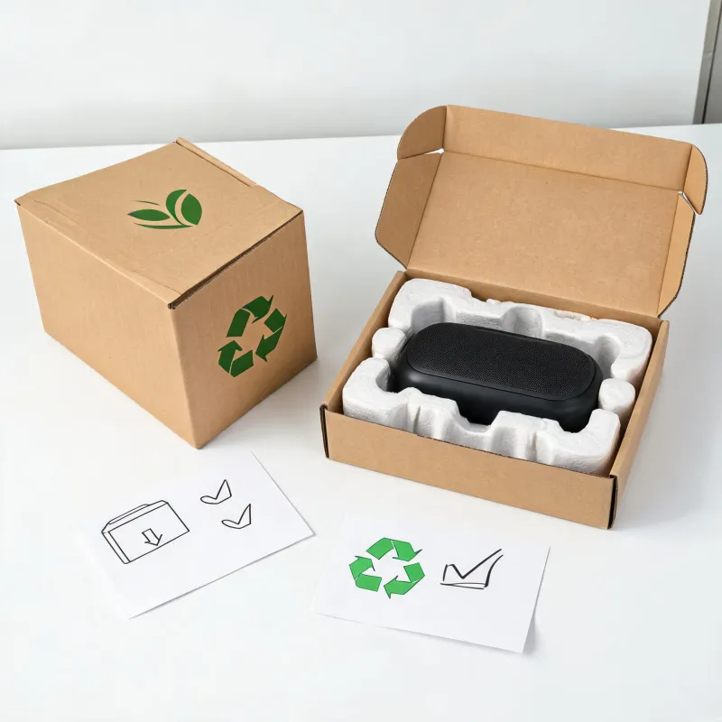 Consumer product protective packaging